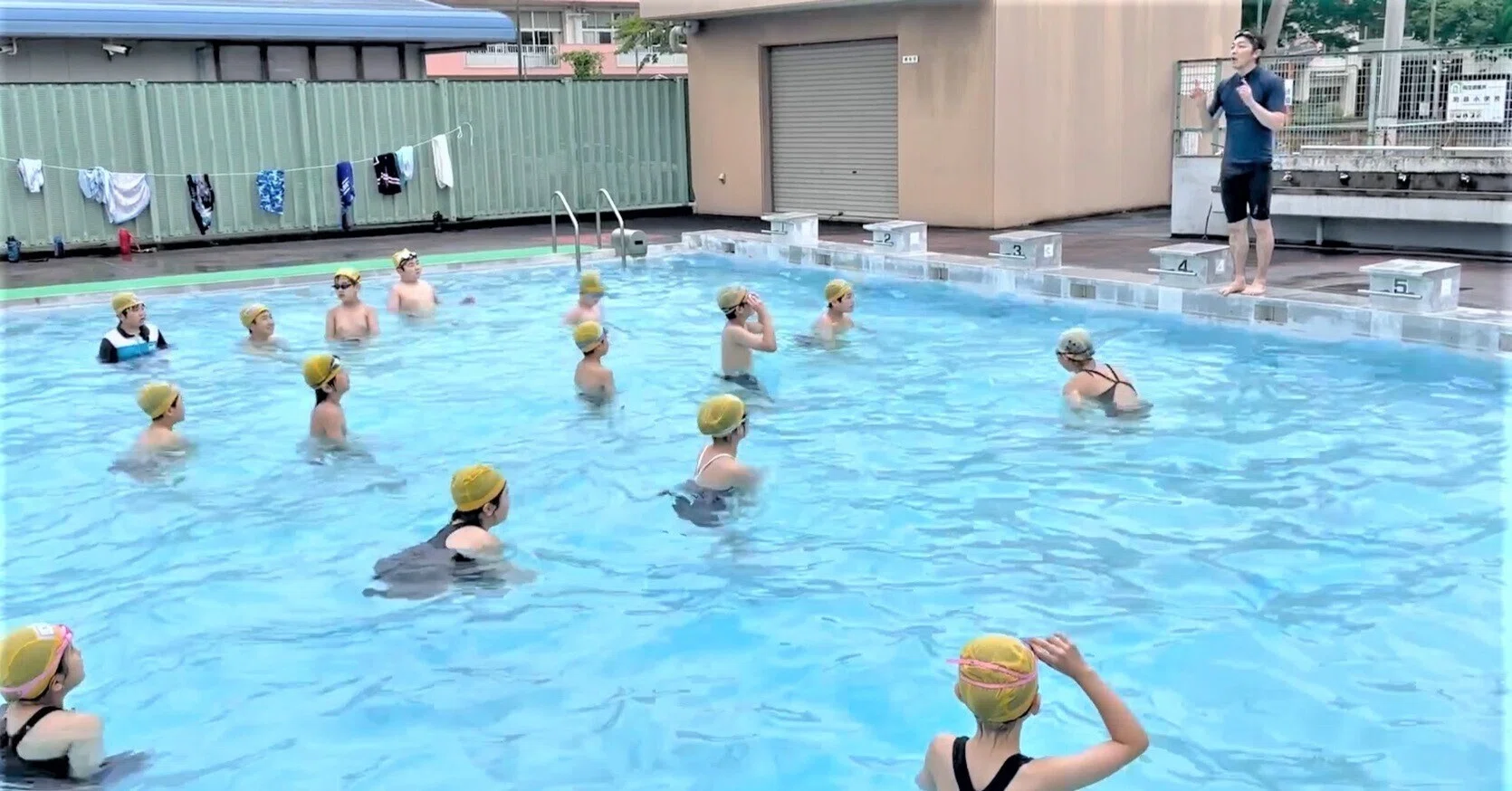たのしい水泳授業のへそ｜みねやん🍊たのしい授業
