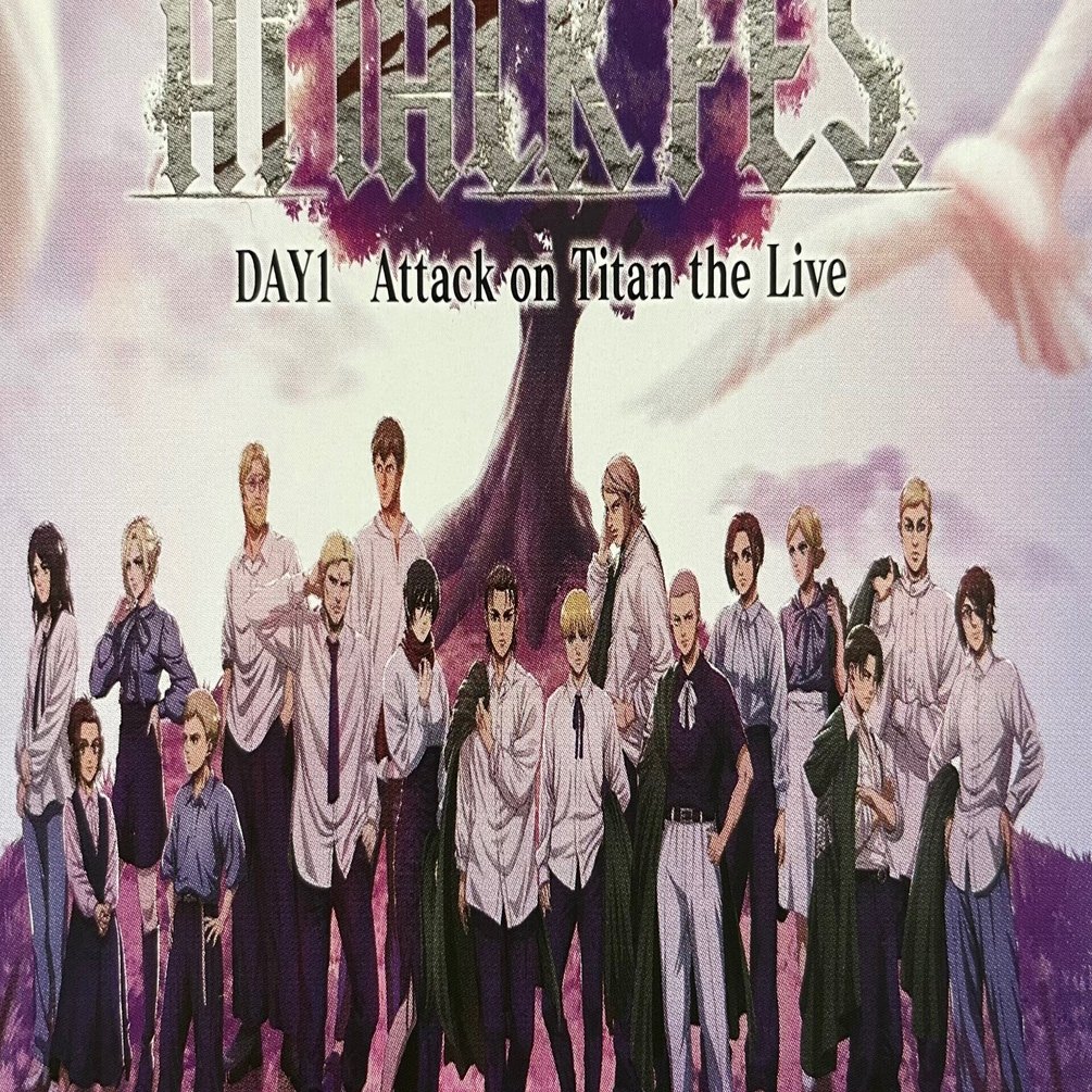 進撃の巨人10th ANNIVERSARY “ATTACK FES”行ってきた♡｜いぼんぬ