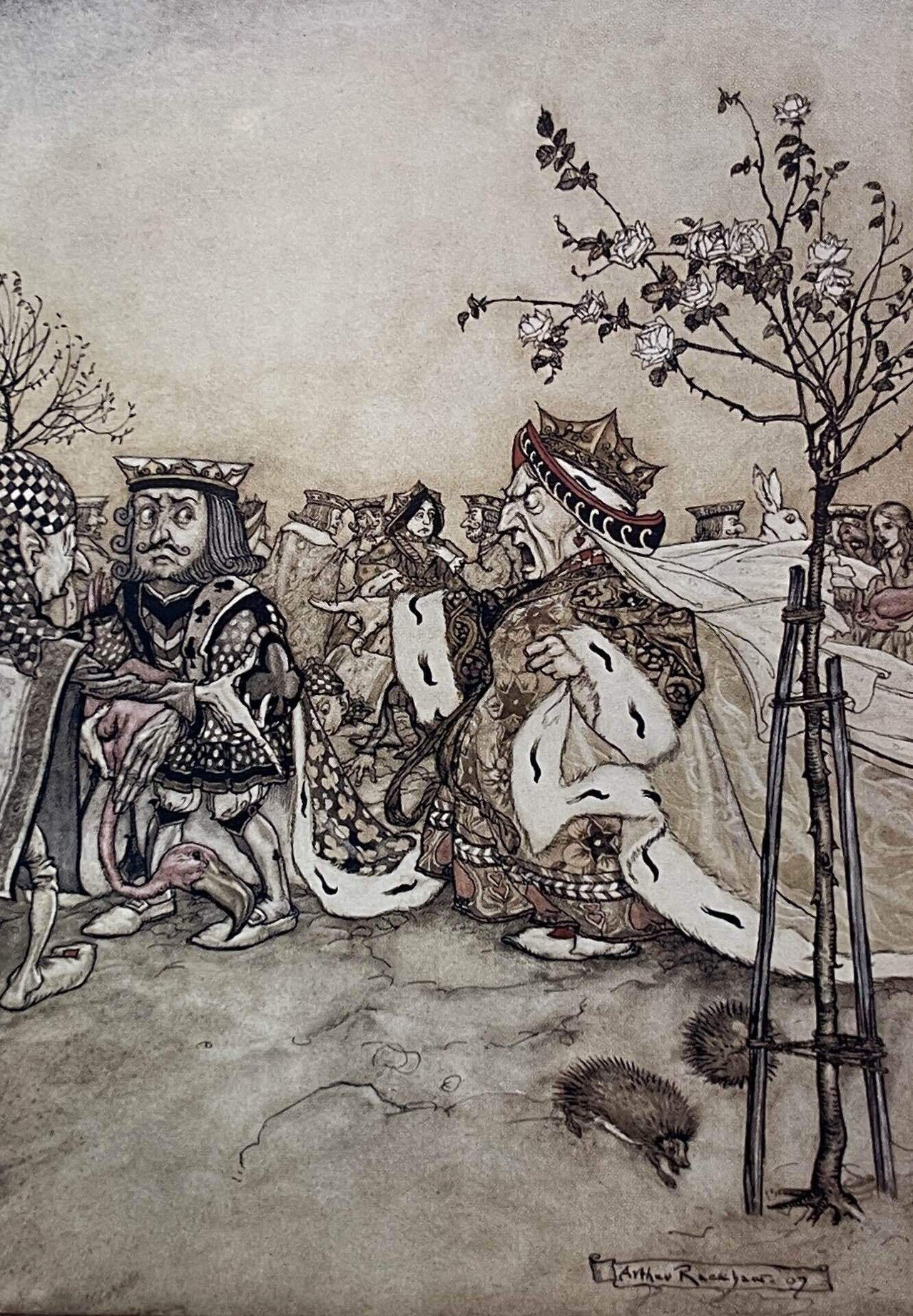 ルイス・キャロル、アーサー・ラッカム『不思議の国のアリス』1907年