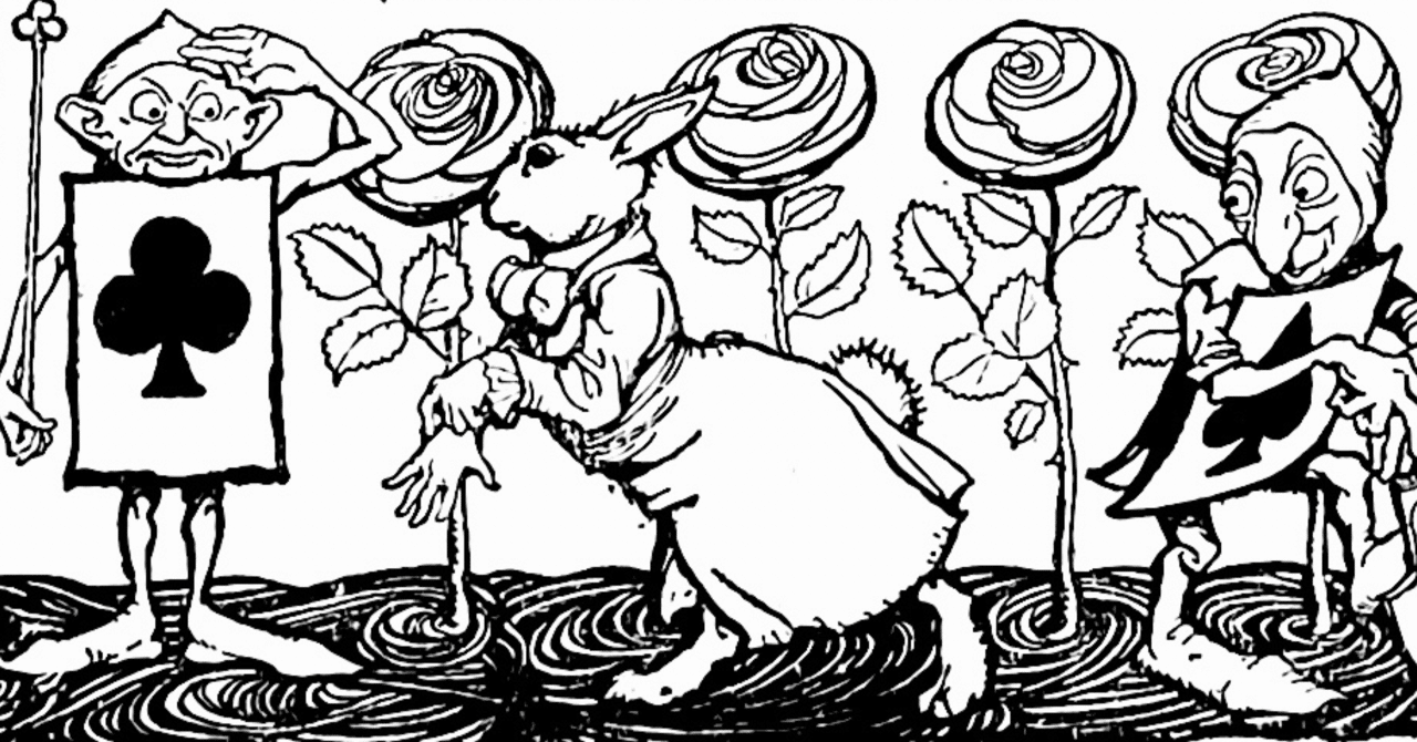 ルイス・キャロル、アーサー・ラッカム『不思議の国のアリス』1907年 ルイス・キャロル、アーサー・ラッカム『不思議の国のアリス』1907年