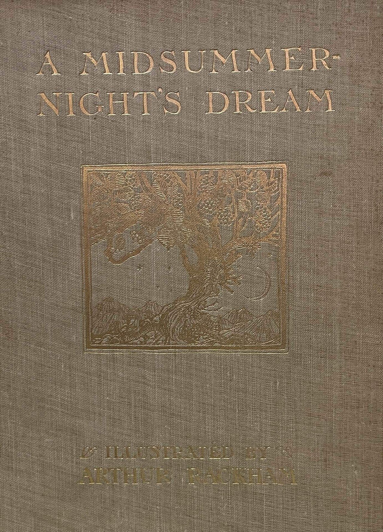 ウィリアム・シェイクスピア、アーサー・ラッカム『真夏の夜の夢』1908 