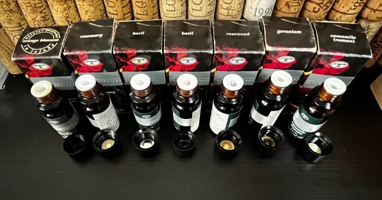 未開封20年以上の精油を開封しました｜sunsea＊aroma