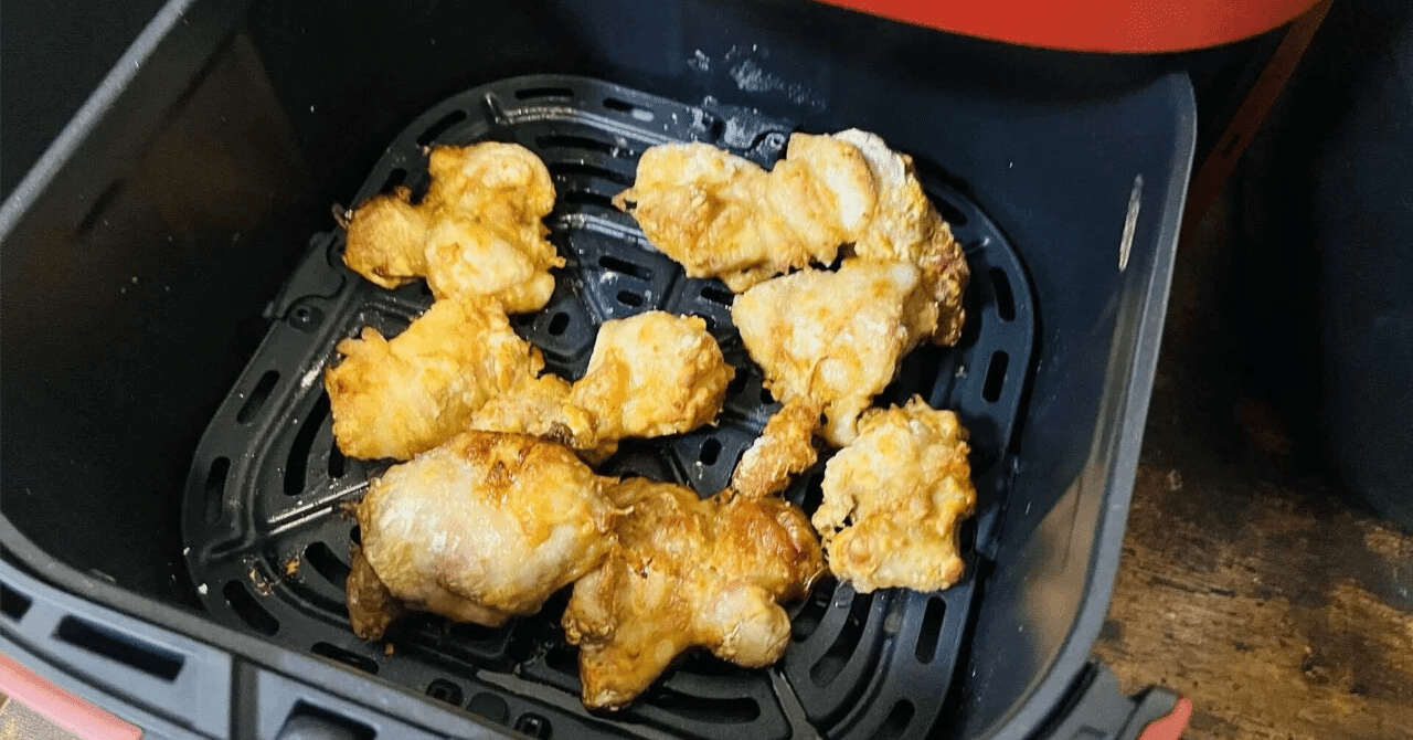 【家電メモ】COSORI（エアーフライヤー）を使うと唐揚げを作るとき色々楽です！｜内田吉則 ｜食×ITの複合作家