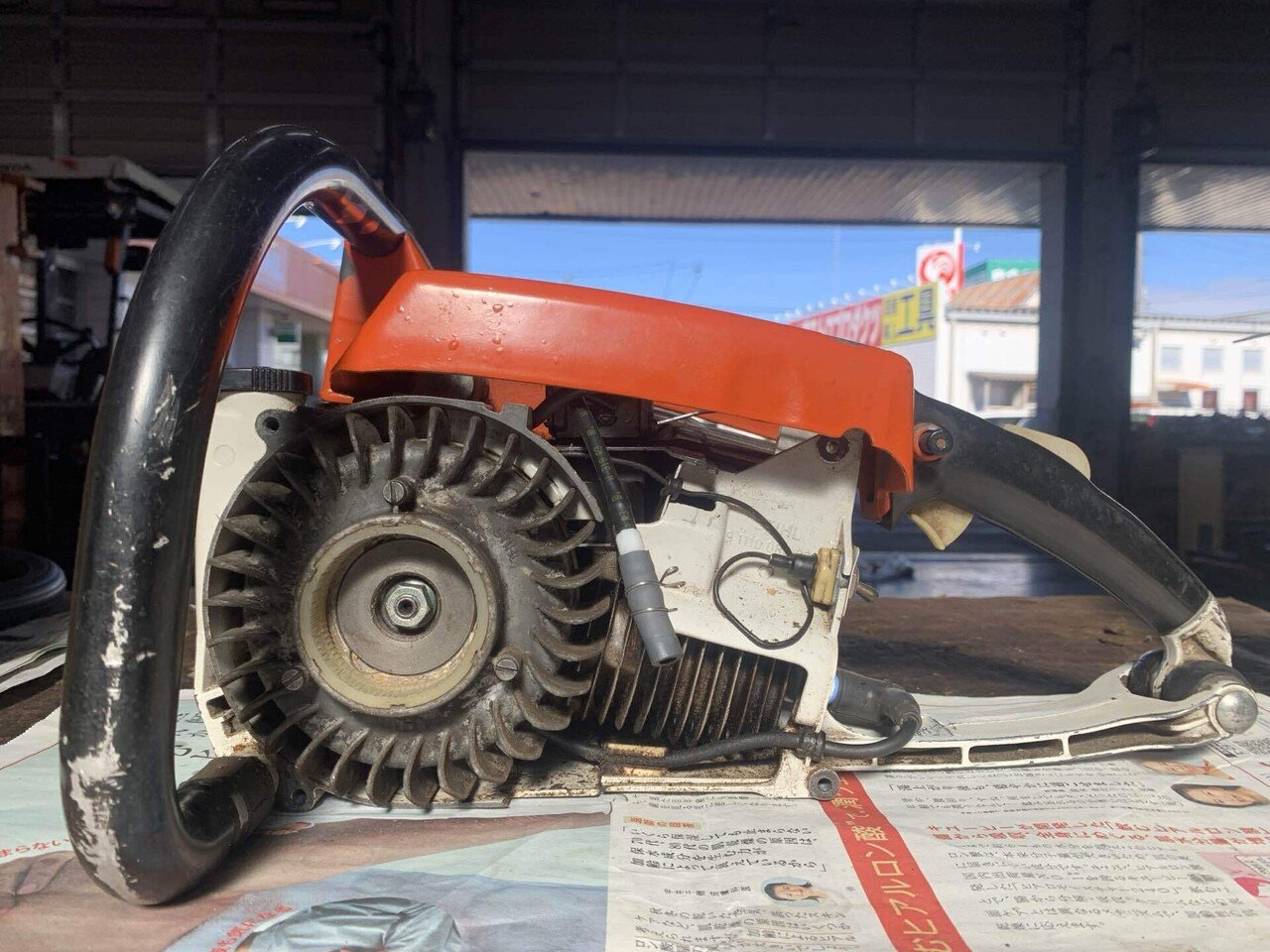 名機 STIHL 041AV 61cc エンジンチェーンソー スチール 大型