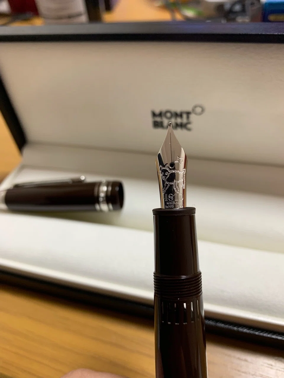 MONTBLANC 万年筆 ル・グラン 14K M 新春おまけ付 146 マイ