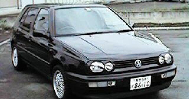 13) フォルクスワーゲン ゴルフGLi （Ⅲ型）（1993年