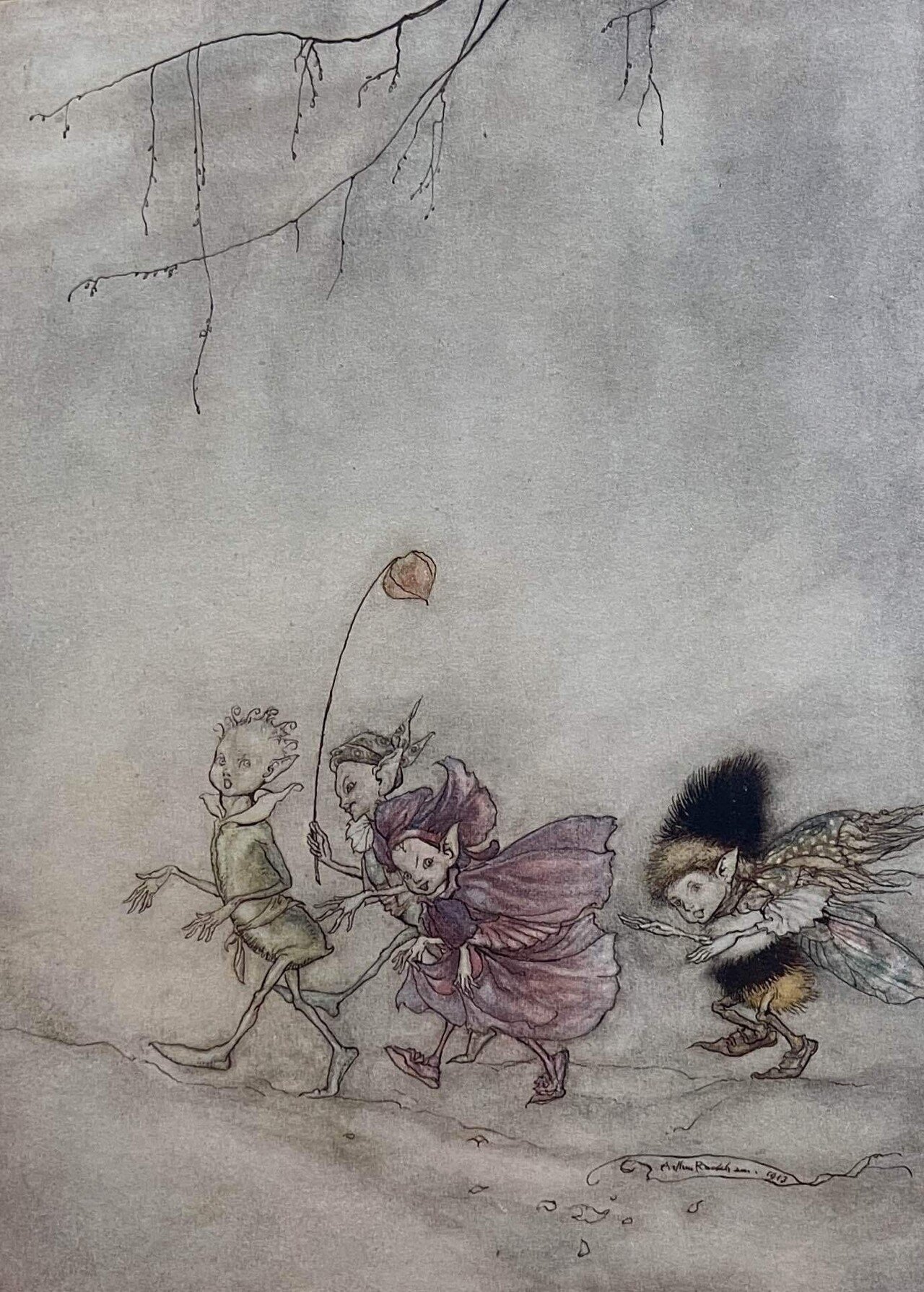 アーサー・ラッカム『ブック・オブ・ピクチャーズ』1913年初版｜Shelk🦋