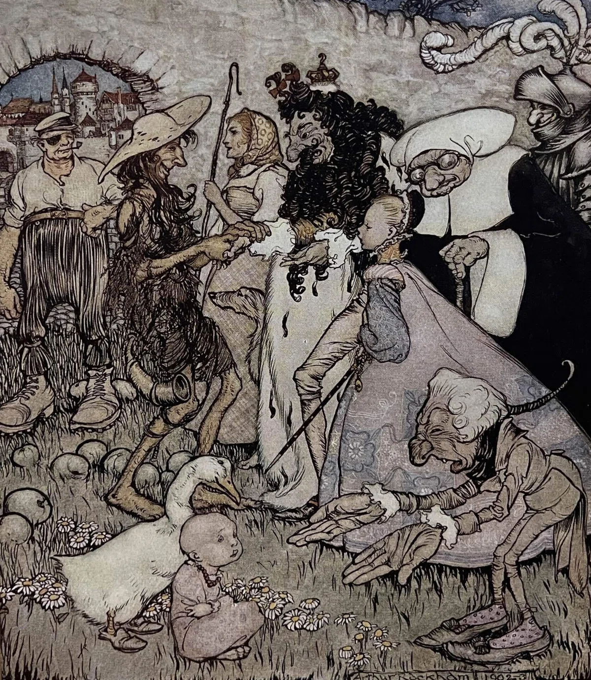 アーサー・ラッカム『ブック・オブ・ピクチャーズ』1913年初版｜Shelk 