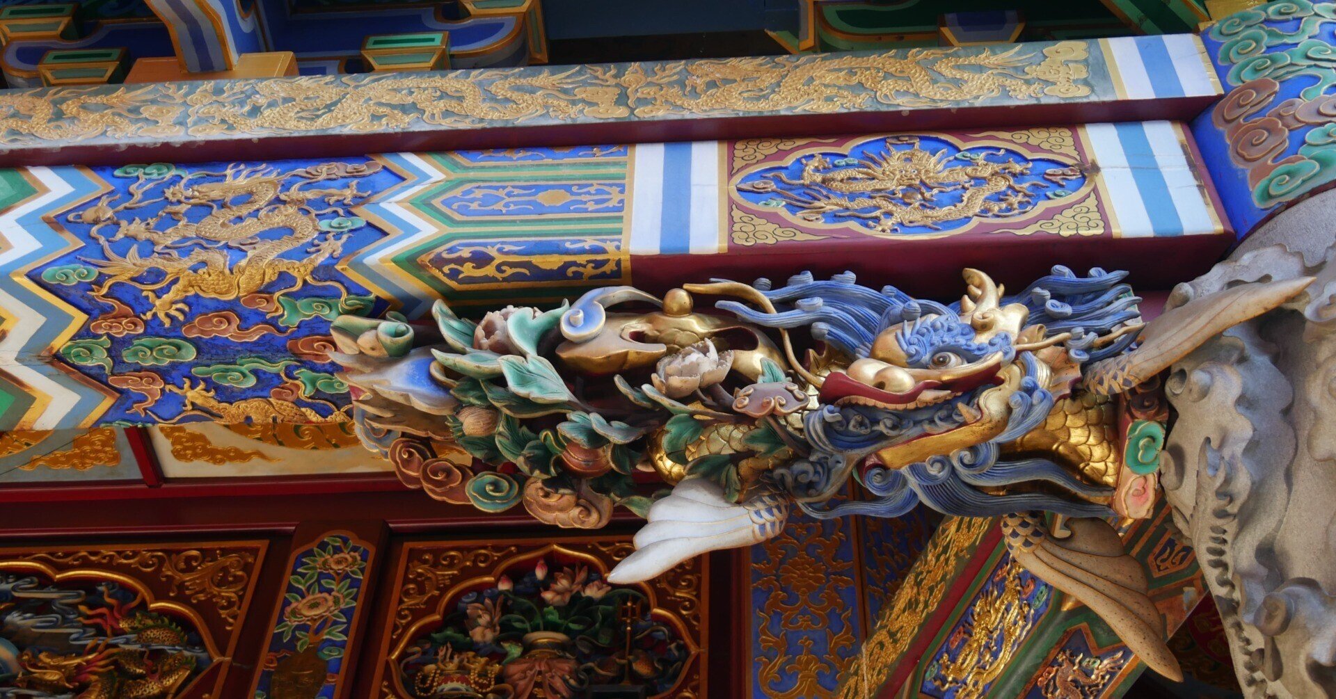 横浜中華街　媽祖廟　貔貅 横浜中華街 媽祖廟 貔貅