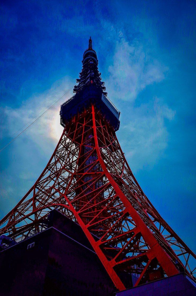 @ Tokyo Tower, Tokyo.