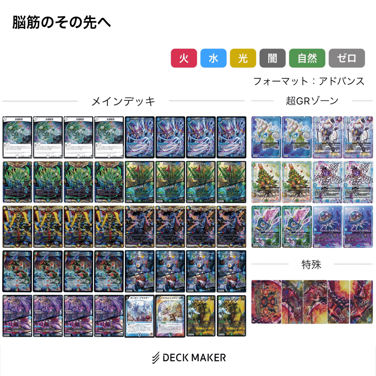 デッキ】新ガチャ《水晶転生》には初動など不要。誇張なしで34枚アタリ