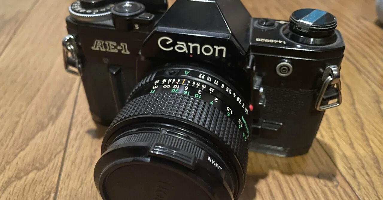 懐かしのCanon AE-1｜愼ちゃんスタジオ