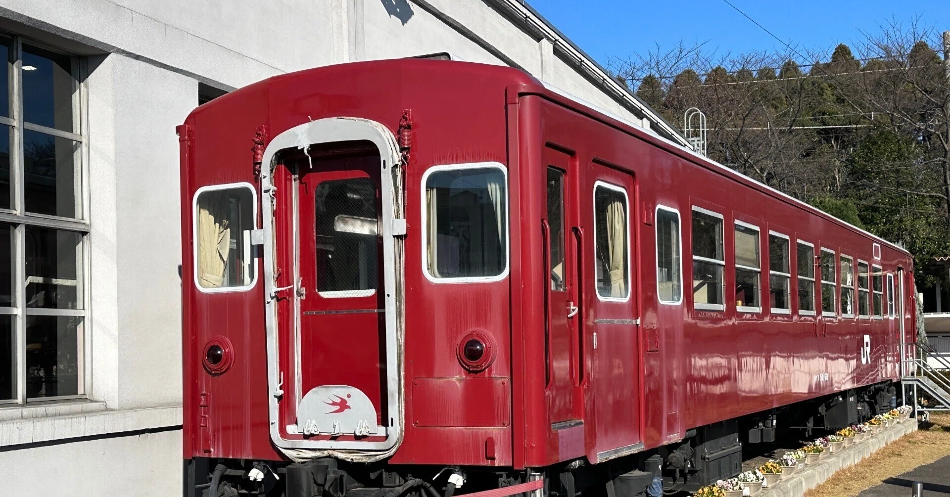 2023大阪・京都旅行(59) 京都鉄道博物館(26) レッドトレイン オハフ50
