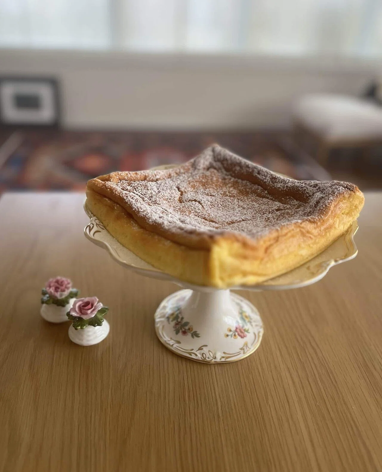 しゅわしゅわスフレチーズケーキ 〜TWGのお茶とテーブルウェアもご紹介