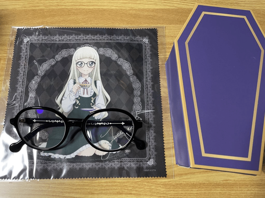 アイカツ！眼鏡コレクション～藤堂ユリカ～　執事眼鏡　レア アイカツ！眼鏡コレクション～藤堂ユリカ～ 執事眼鏡eyemirror コラボ
