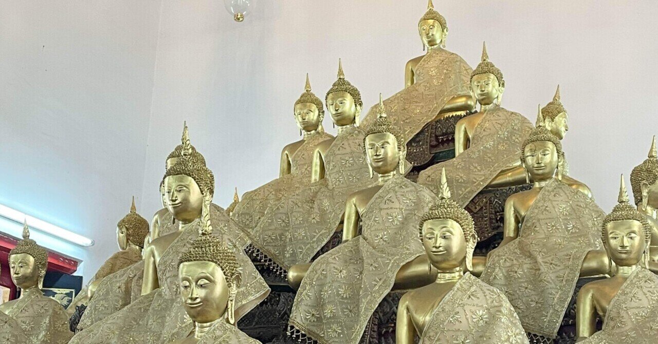 【ワットアプソンサワン】過去28仏と対峙するひととき。歴史ある小さな隠れた名刹|UNI(ゆに)🇹🇭40代からのタイひとり旅