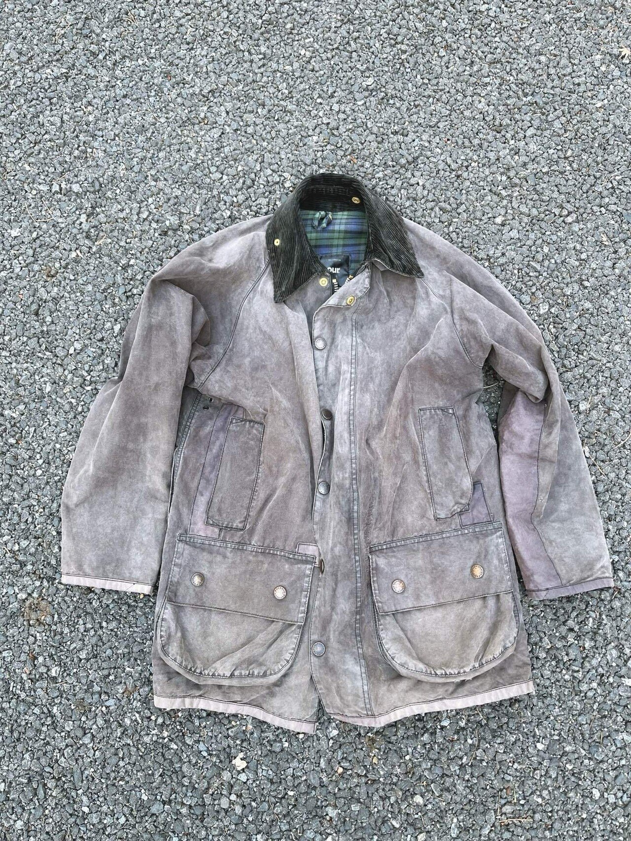 【ゆり】Barbour　ヴィンテージ ビデイルジャケット オイル抜き Barbour（バブアー）ジャケット のオイル抜き奮闘記 - Take your