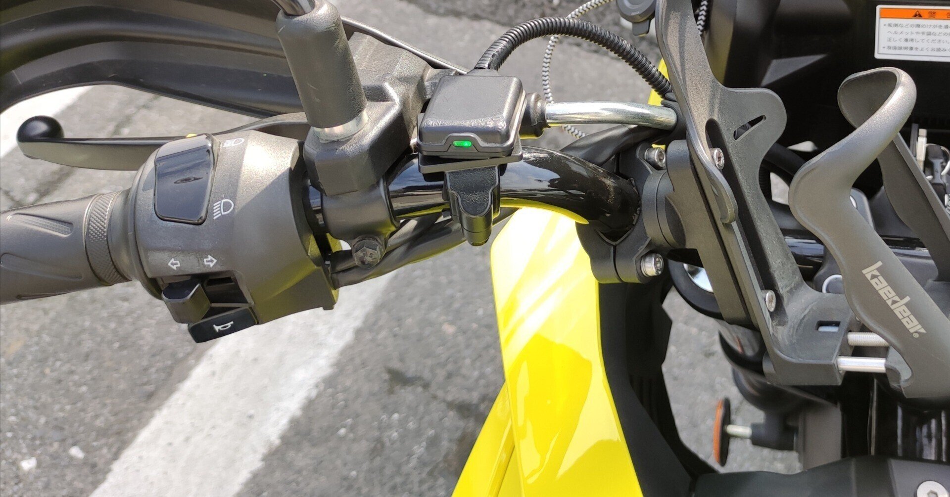 バイクETC マウント付き　使用確認済み バイクETC マウント付き 使用確認済み