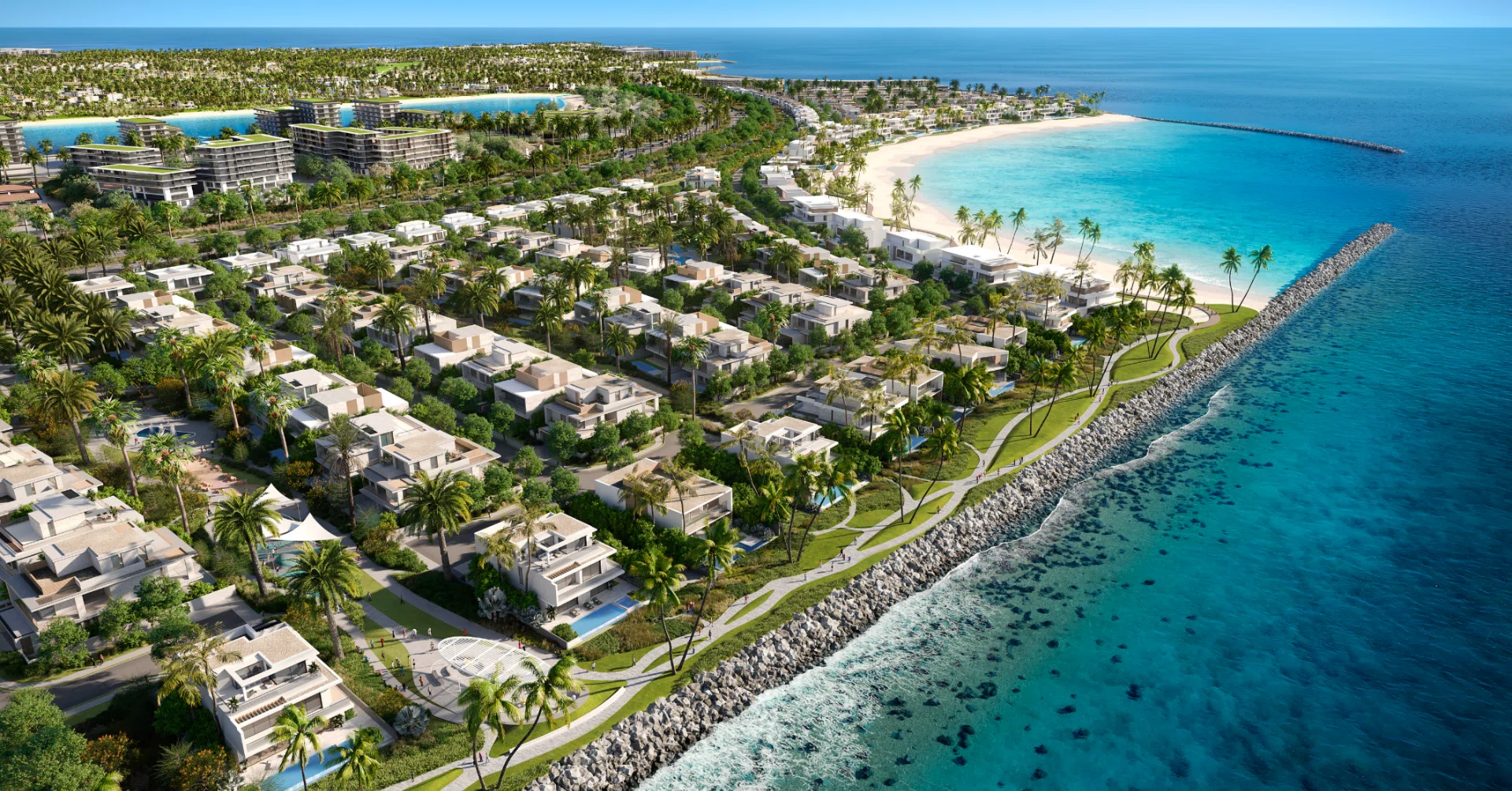 🏝️【ドバイの新島開発】！ ドバイアイランド初のヴィラコミュニティ