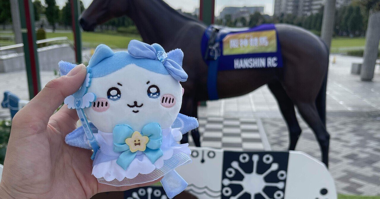 ハチワレ×阪神競馬場｜SAKIOHKA