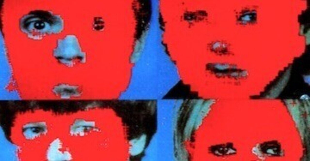 トーキングヘッズ 1981・1982 ツアーパンフレット