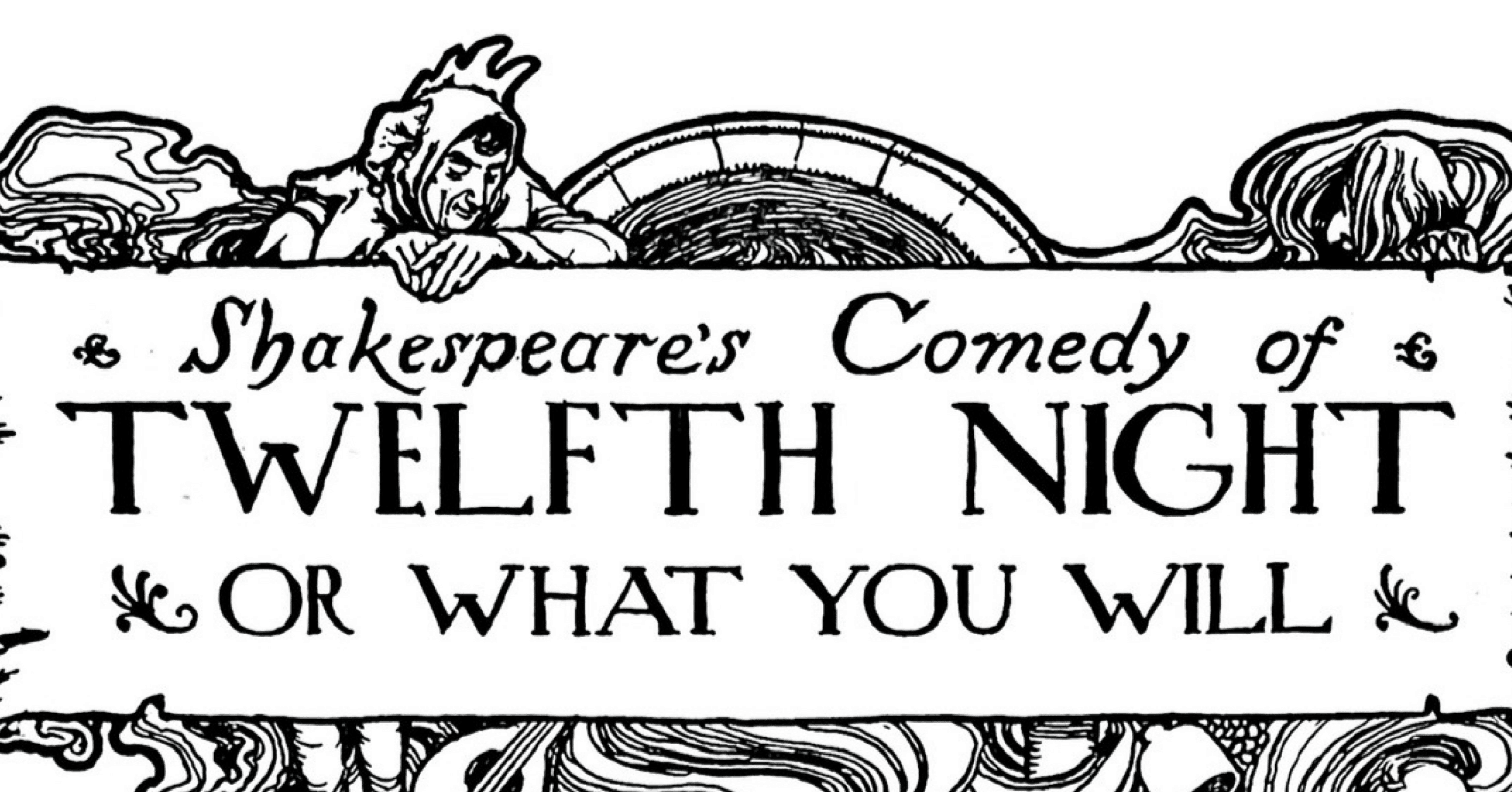 ウィリアム・シェイクスピア、ヒース・ロビンソン『十二夜』1908年初版