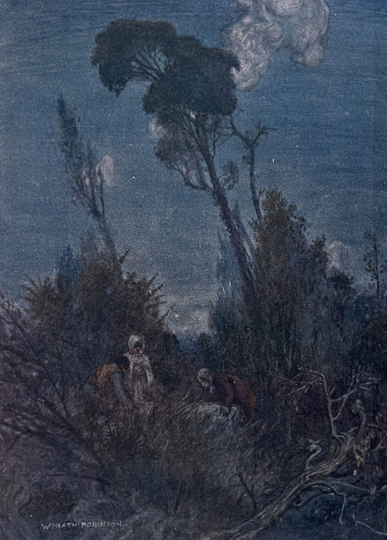 ウィリアム・シェイクスピア、ヒース・ロビンソン『十二夜』1908年初版