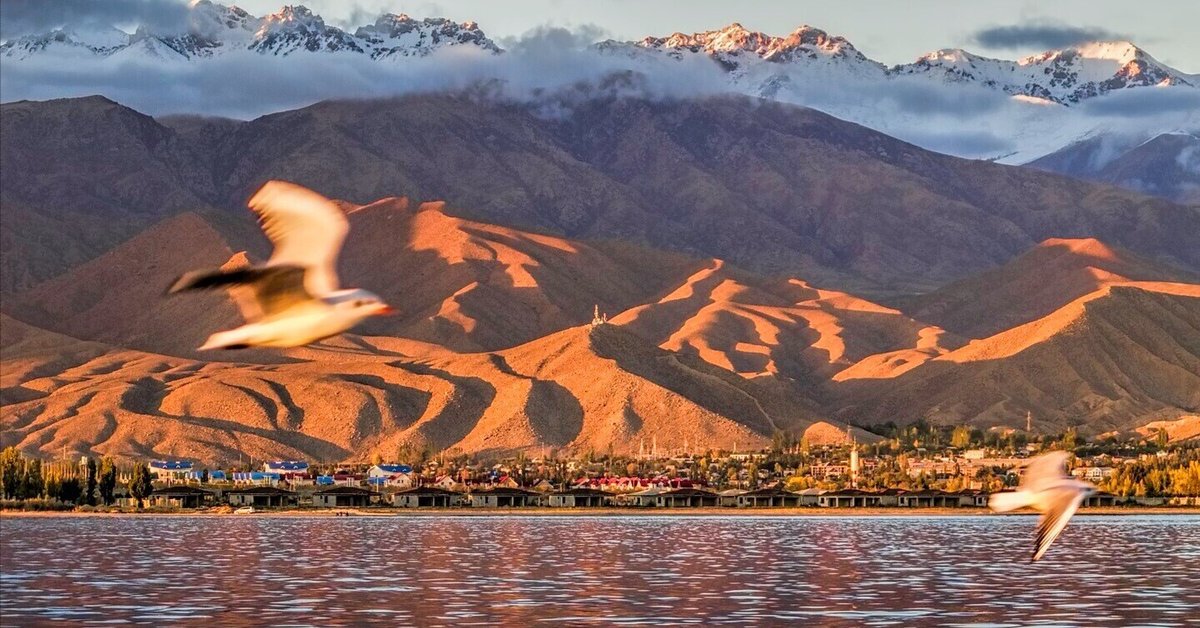 世界最大級の高山湖】キルギス🇰🇬イシク・クル｜けん