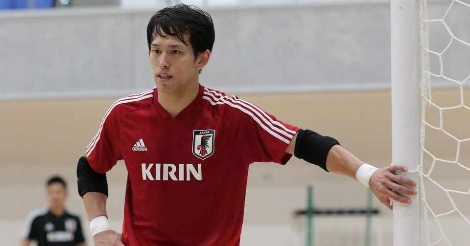 日本代表 人生最大の悔しさを晴らすためにgk関口優志 日本がw杯に出場するではなく 僕がw杯に出場するのが目標 河合拓 Futsalx Note