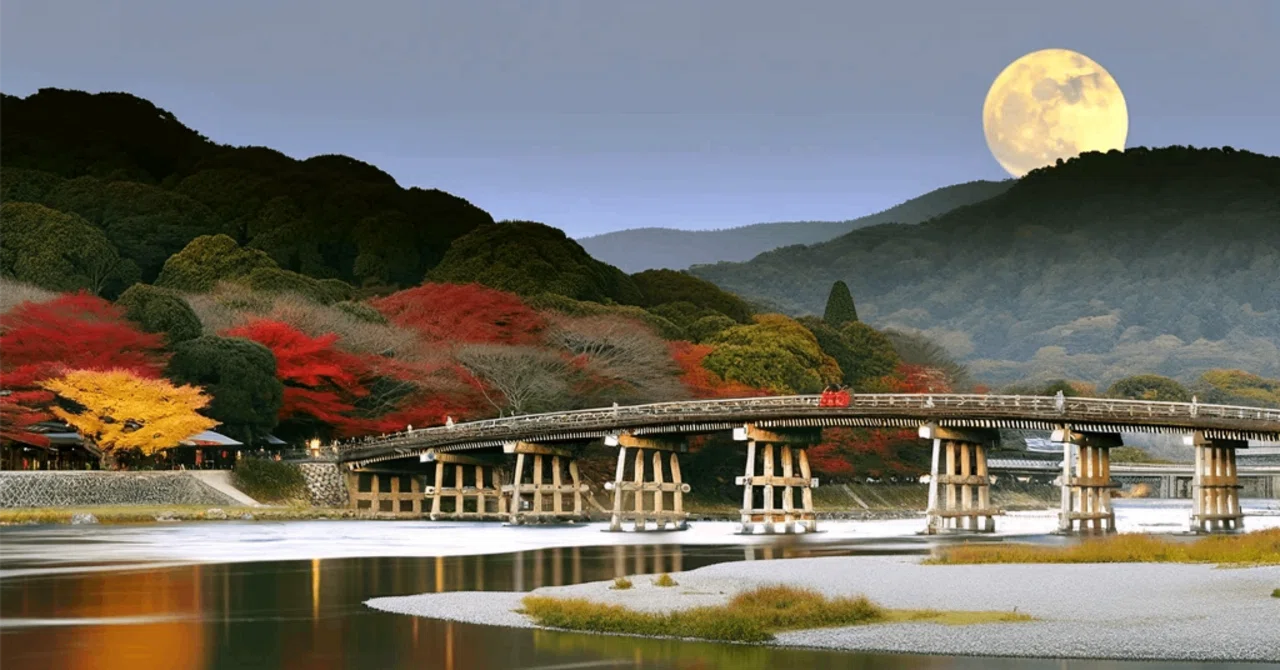 渡月橋：月を渡る橋の物語｜Yusuke