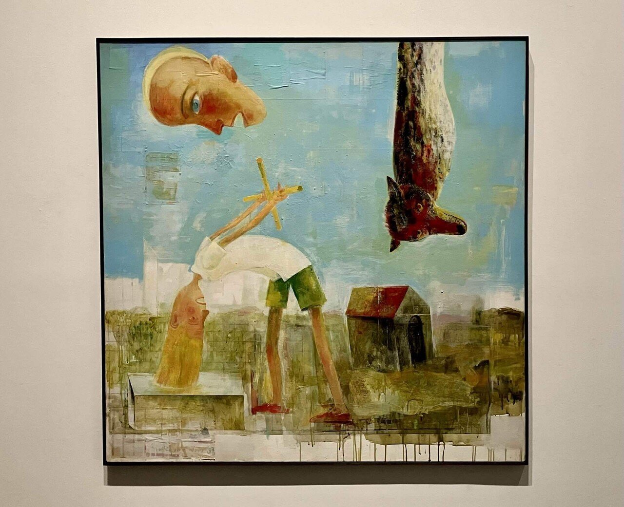 あおもり犬と「奈良美智：The Beginning Place ここから」展｜傘籤