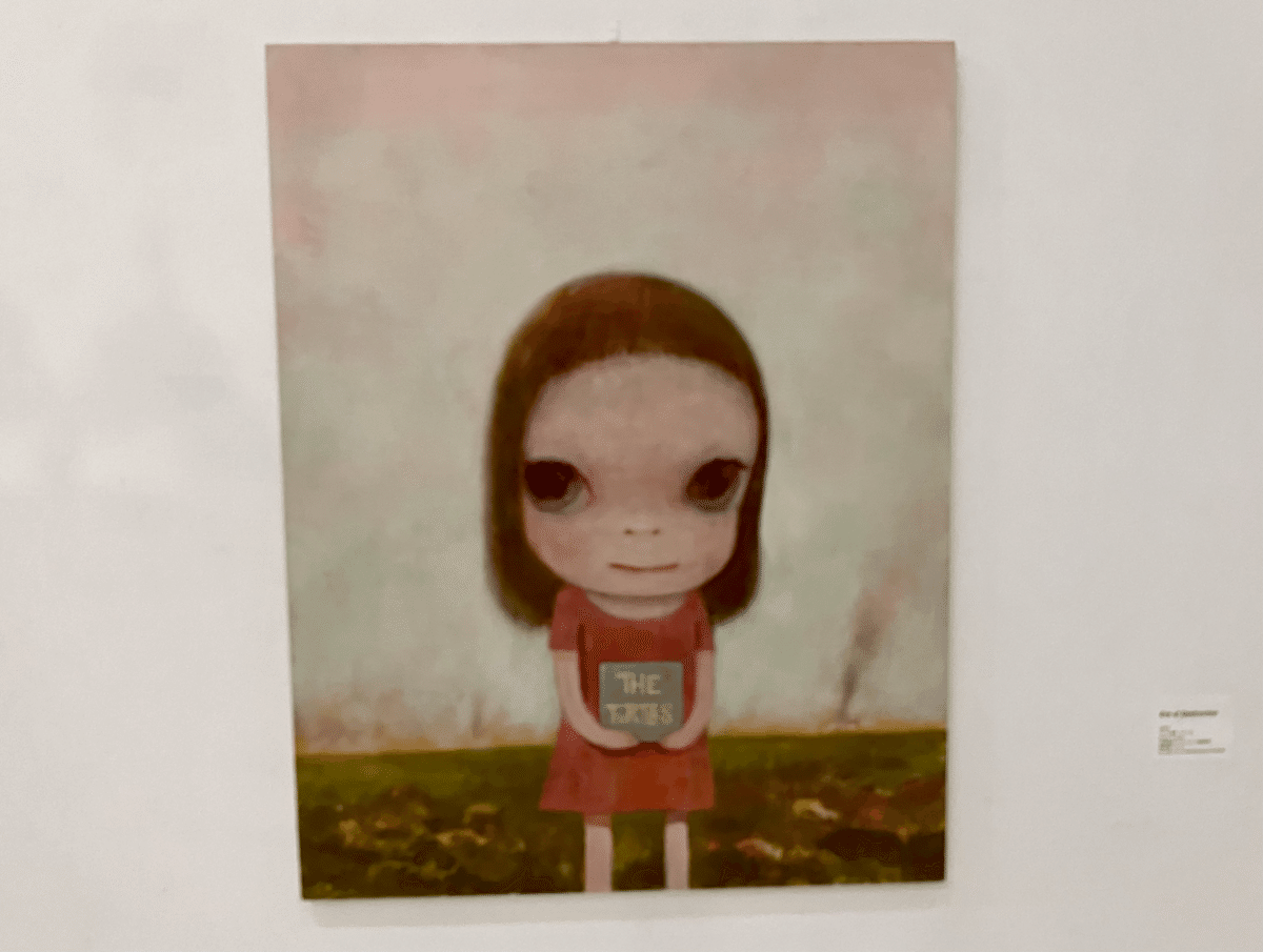 奈良美智『忘れられた子犬、待っている』 奈良美智『忘れられた子犬、待っている』 奈良美智『忘れられた