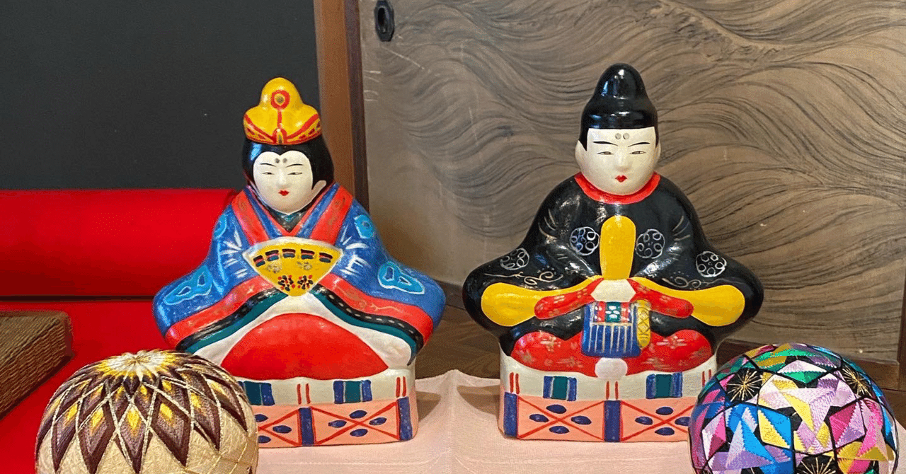 【日本未発売】 歳時記を旅する48〔雛（二）〕前＊昼も灯をともし駅舎の土雛｜岡田耕 置物