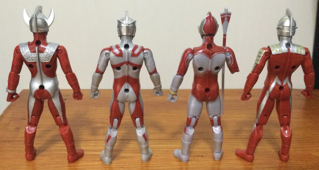 ウルトラ4兄弟？｜自由なダム・ガン