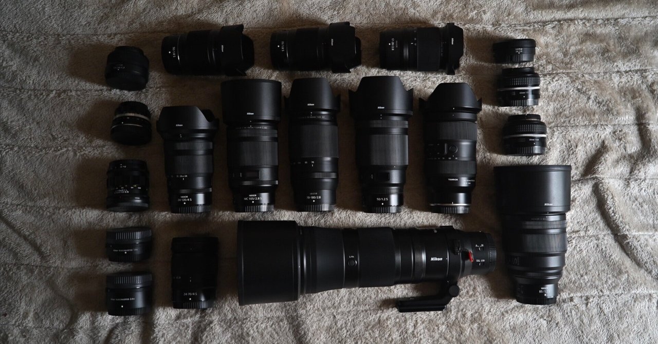 NIKON レンズまとめ KマウントとZマウントの保有レンズの棚卸しと今後の計画 – 酔人日月抄外伝