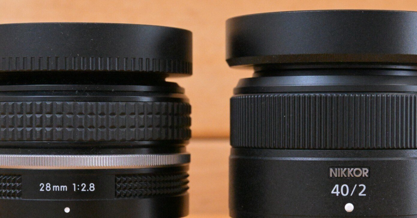 NIKKOR Z 28mm, 40mm用のF-Foto, JJC製金属フード比較|ちーちゃーん NIKKOR Z 28mm, 40mm用のF-Foto, JJC製金属フード比較|ちーちゃーん