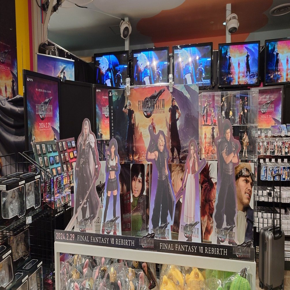 2024.02.23 FINAL FANTASY VII REBIRTH発売記念フェアinツリービレッジ