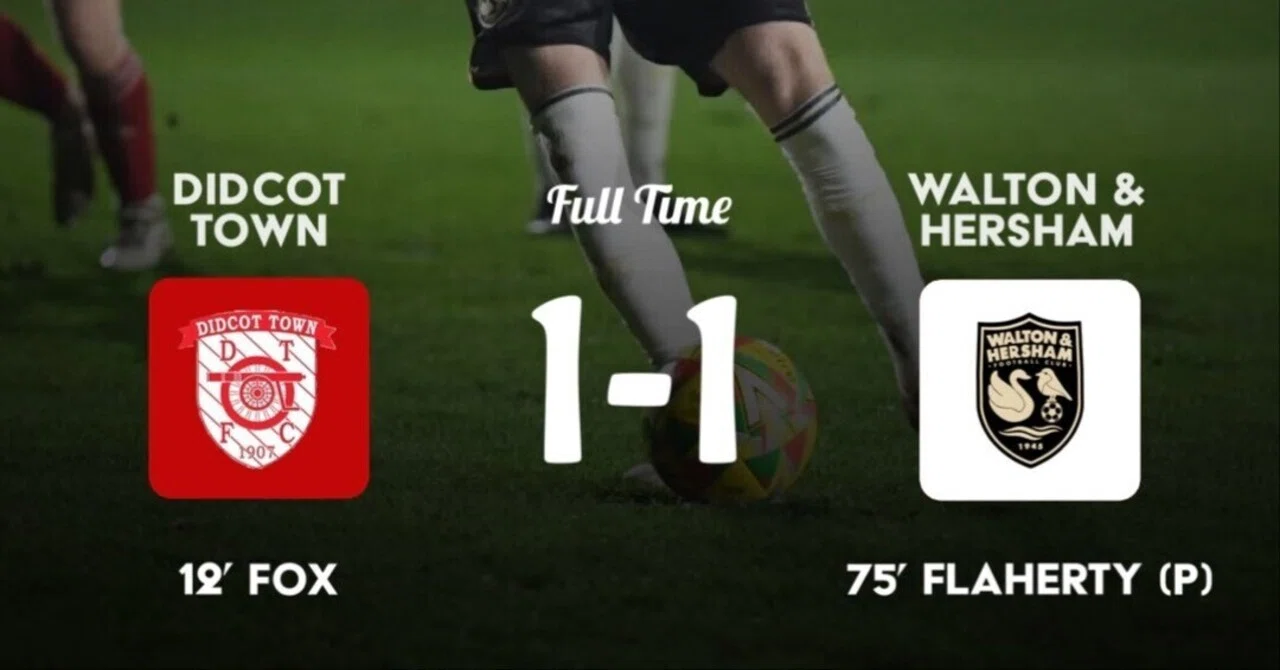 2/20(火) 第20節延期分 vs Didcot Town (A) 結果｜Walton & Hersham FC Japan