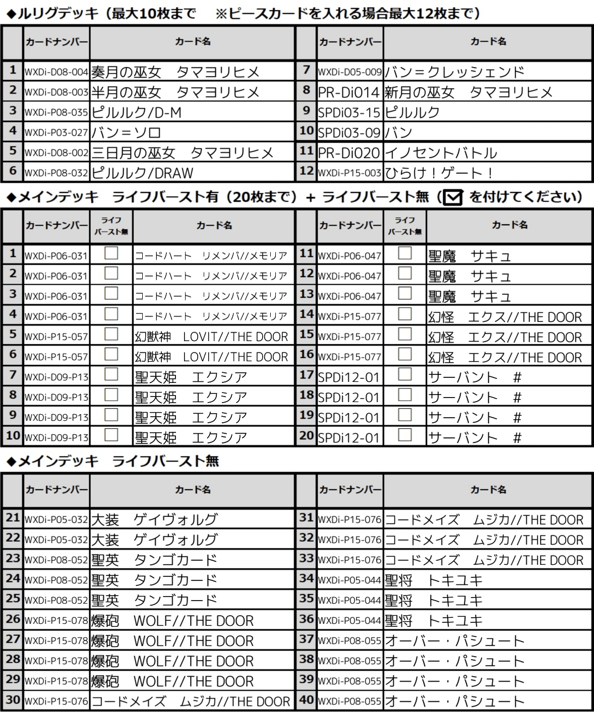 ふんわり解説】防衛タマ 取扱説明書 〜ざっくり編〜【WIXOSS