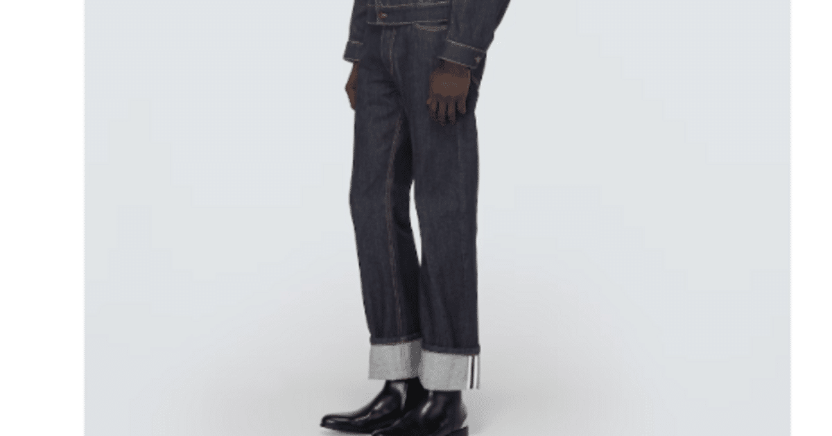 PGG ダークブルー スリムフィットパンツ PGG ダークブルー スリムフィットパンツ - メルカリ