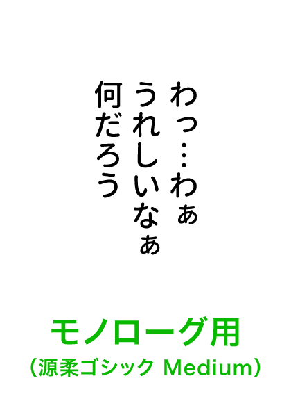 フリー素材 クリスタ用 漫画のセリフ 写植 フォント設定 漫画のセリフと書体 漫画の写植 ミズアコ Note