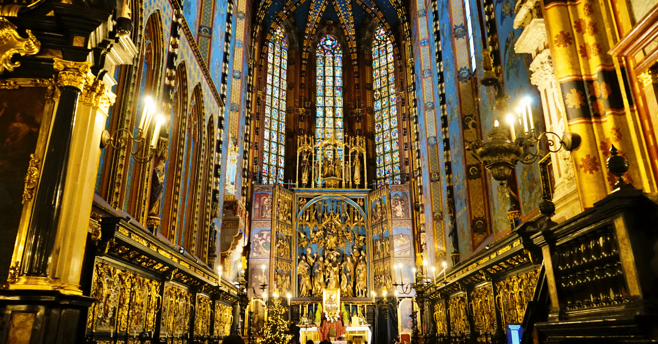 豪華絢爛 聖マリア教会 【ポーランド】｜まっち