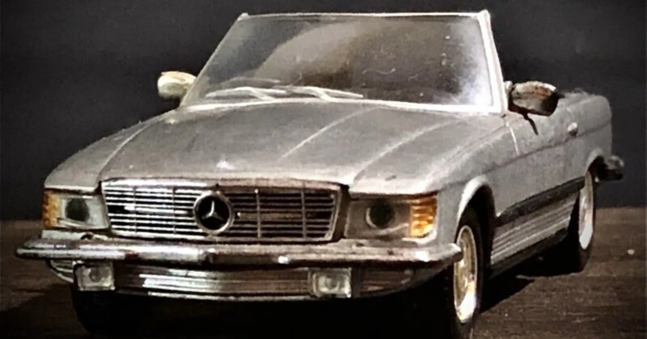 デルプラド 1/43 メルセデスベンツ 350SL｜てOのミニカー日記。