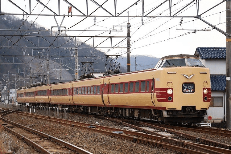 381系特急やくも国鉄色(1日目)｜昭和の鉄道愛好家