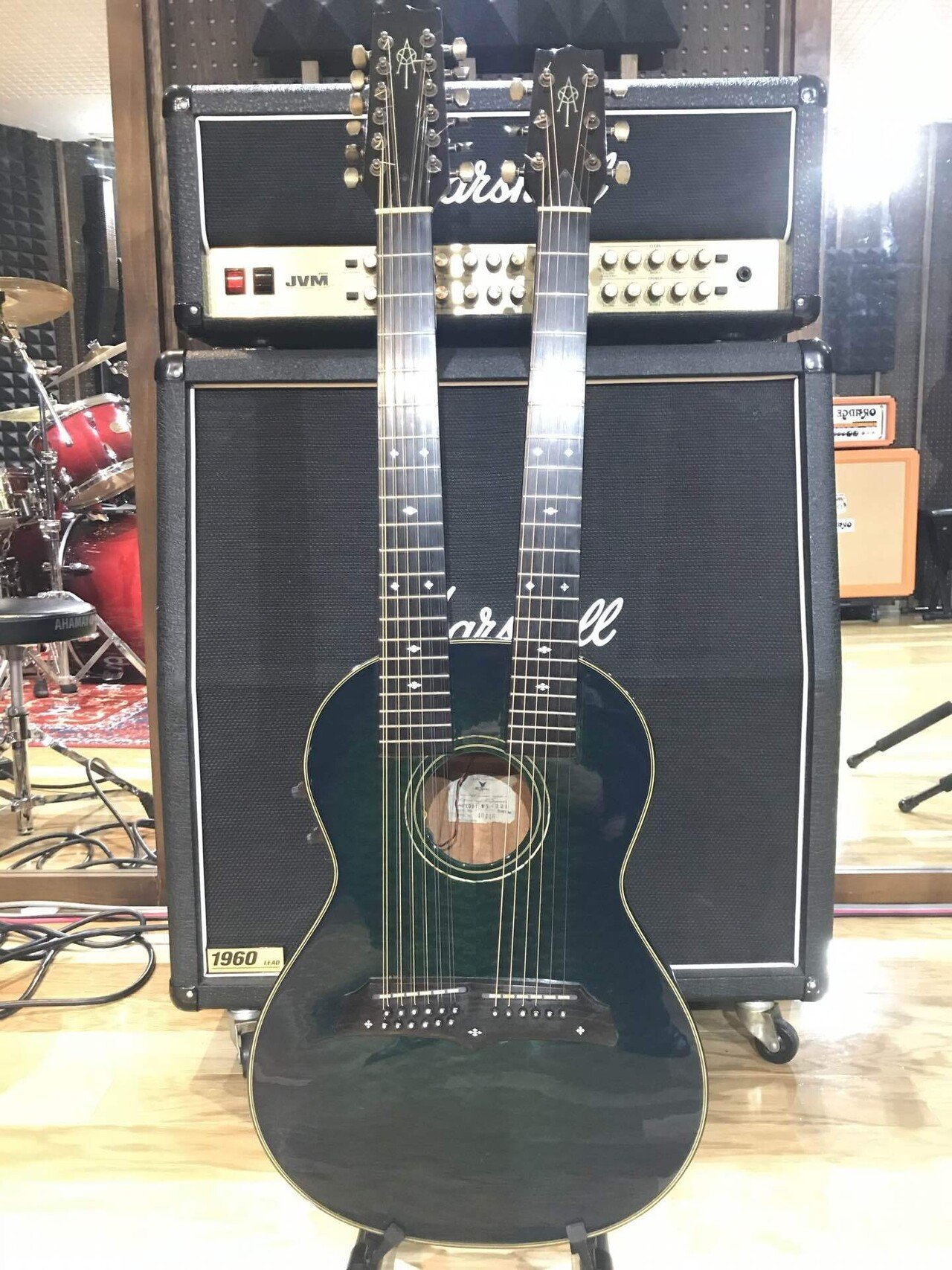 AG#17 Double neck acoustic “Jonathan”｜Charley Yang