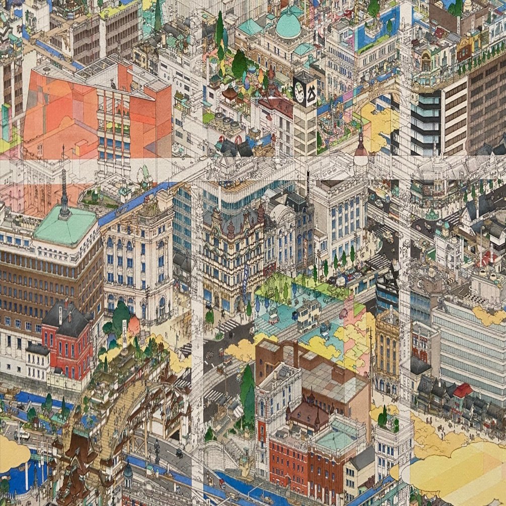 昨年ARTIZON MUSEUMで観た、山口晃さんのジャム・セッション展。｜shiolun