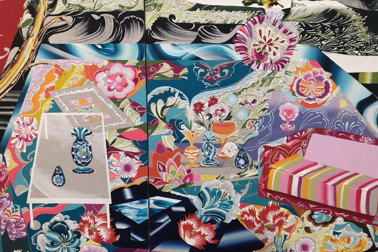 見ても見きる事のできない』絵画 ー水野里奈 「思わず、たち止まざるを