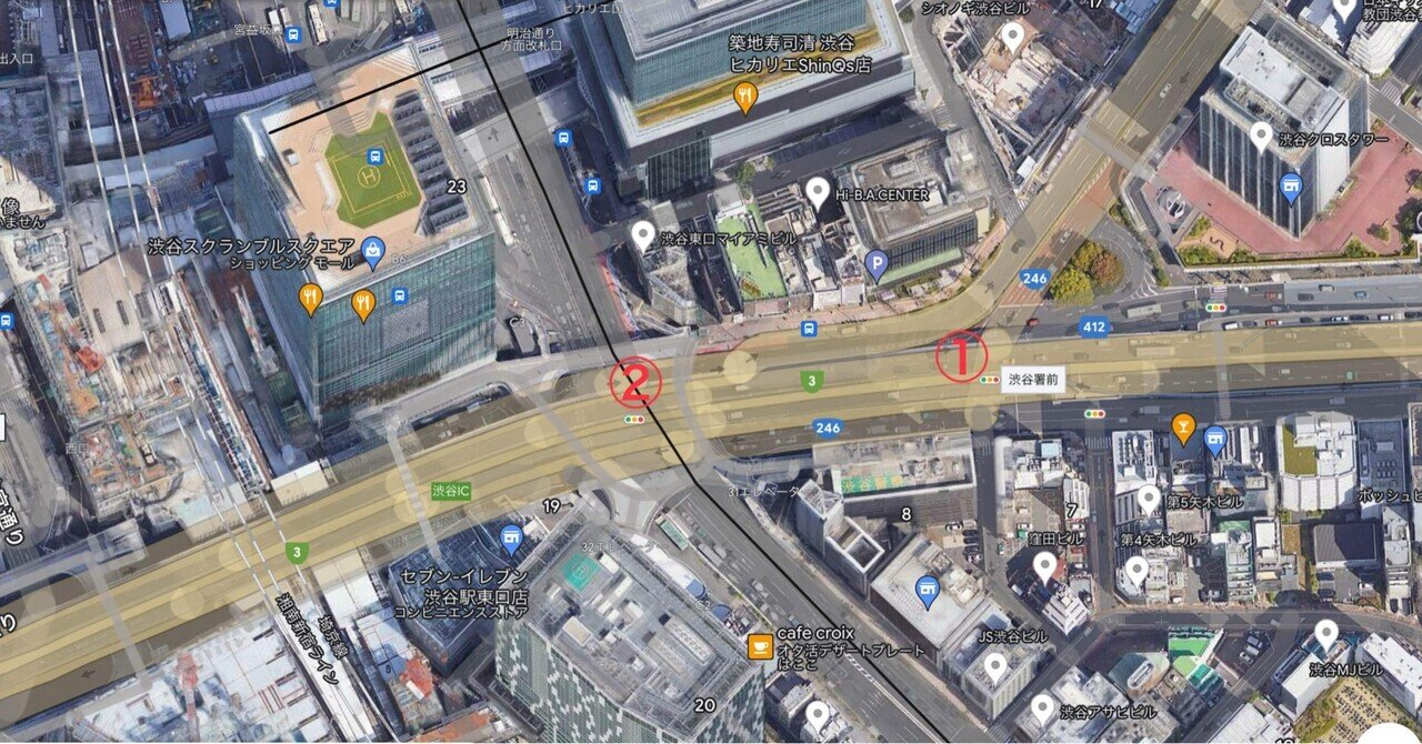 水彩画　新宿警察署裏交差点　A4サイズ 新宿警察署裏交差点の写真素材 [27258806] - PIXTA
