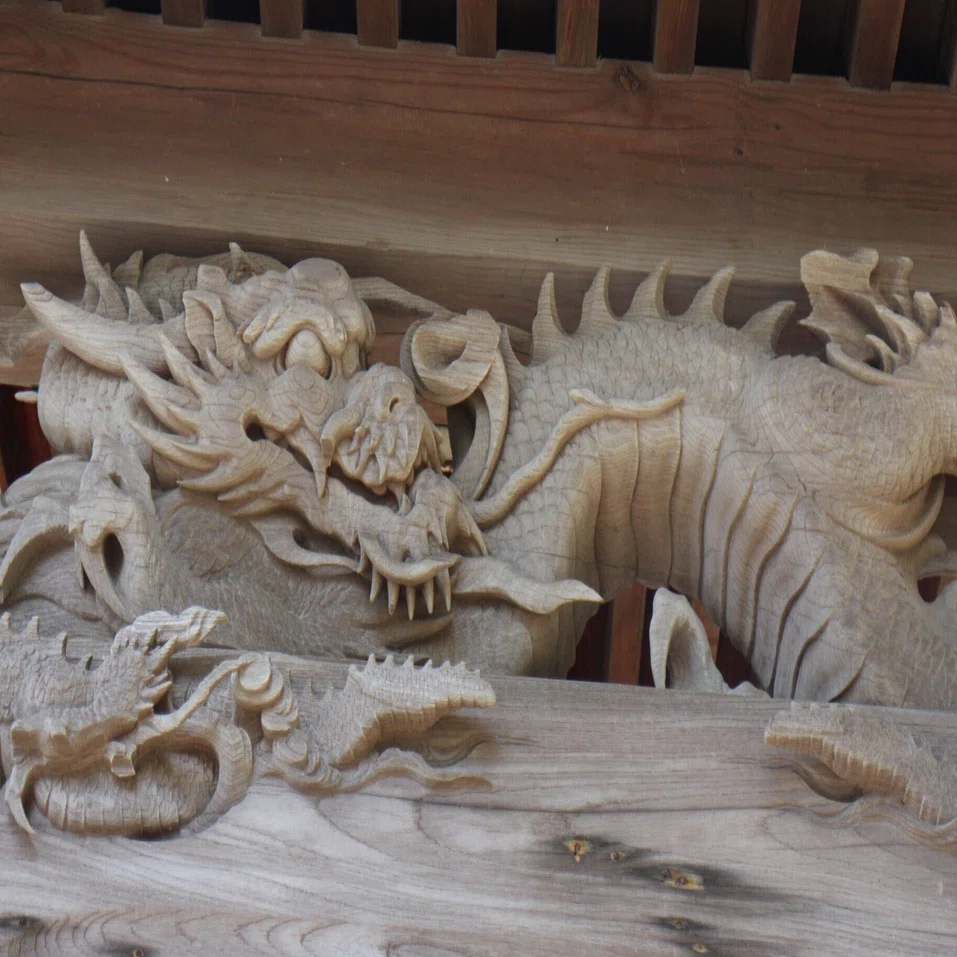 金箔龍　彫刻板石 imgrc0098262389.jpg