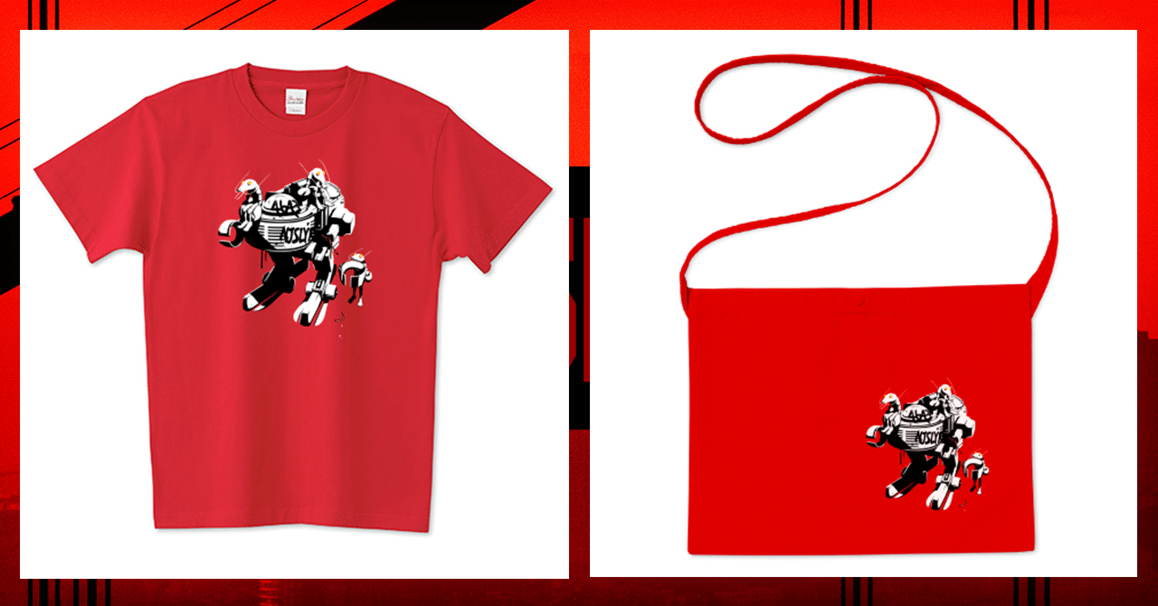 ダイハードテイルズのTシャツショプに新製品が入りました